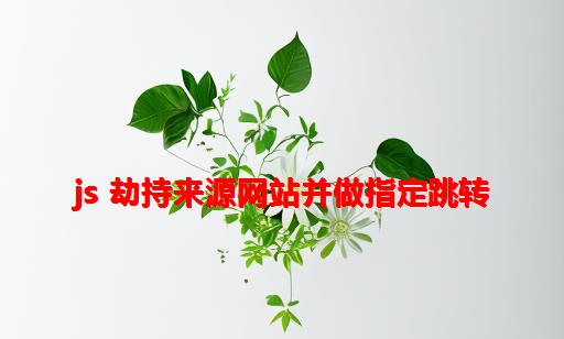 JS 劫持来源网站并做指定跳转